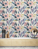 Elegant Vintage Floral Wallpaper Tasteful