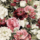 Vintage Giant Peonies Wallpaper Mural