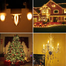 Vintage gold dimmable led filament edison candle light dining room bulb