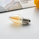 Vintage gold tint glass led candelabra bulb 25 pack dining room dimmable