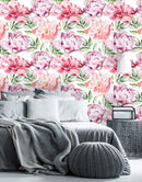 Vintage Large Peony Wallpaper