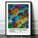 DecorBites™ Boxing Photo Print - Croke Park Fight Poster Wall Art - Dublin, 1972