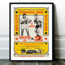 DecorBites™ Boxing Photo Print - Croke Park Fight Poster Wall Art - Dublin, 1972