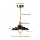 DecorBites™ Ceramic LED Hanging Lamp for Home Decor and Lighting
