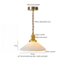 DecorBites™ Ceramic LED Hanging Lamp for Home Decor and Lighting