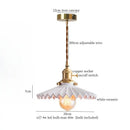 DecorBites™ Ceramic LED Hanging Lamp for Home Decor and Lighting