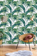 Vintage Palm Leaves Wallpaper