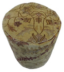 Vintage Persian Pouf, Footstool, Chair or Footrest made from fine woolen hand knotted Area Rug | TRD132