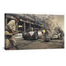 Vintage Race Team Canvas