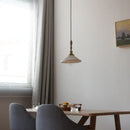 Vintage ribbed glass and wood pendant lights kitchen ceramic led