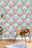 Vintage Style Pineapples Wallpaper