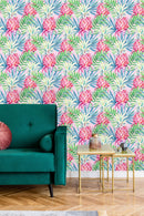 Vintage Style Pineapples Wallpaper