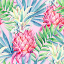 Vintage Style Pineapples Wallpaper