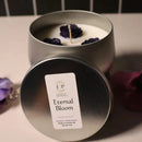 Eternal Bloom Gardenia & Violet Petals Scented Candle | 5 oz | Eternal Promises