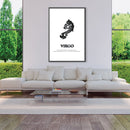 Virgo - White Canvas