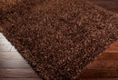 Corby Modern Dark Brown Area Rug