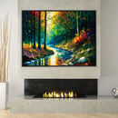 Vivid Forest Canvas
