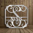 Custom Metal Wall Art - Personalized Established Family Sign