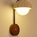 Vobak Travertine Wall Lamp
