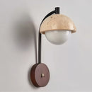 Vobak Travertine Wall Lamp