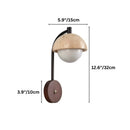 Vobak Travertine Wall Lamp