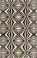 Albion Modern Black Area Rug
