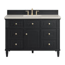 James Martin Lorelai 48" Single Bathroom Vanity, Black Onyx