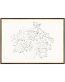 Vase of Flowers Sketch