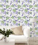 Voguish Little Purple Flowers Wallpaper Vogue