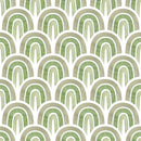 Green Arcs Wallpaper