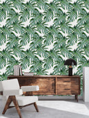 Green Monstera Wallpaper