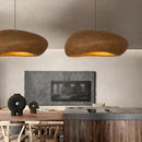 Wabi sabi gray decorbites handmade polystyrene indoor pendant dining room