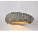 Wabi sabi gray decorbites handmade polystyrene indoor pendant dining room