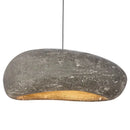 Wabi sabi gray decorbites handmade polystyrene indoor pendant dining room