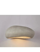 Wabi sabi gray decorbites handmade polystyrene indoor pendant dining room
