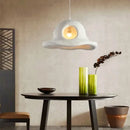 Wabi sabi white cloud island led chandelier bedroom pendant light