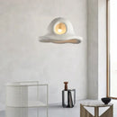 Wabi sabi white cloud island led chandelier bedroom pendant light
