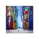 Walking Through the Night Canvas