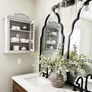 Baroque Elegance Wall Mounted Cabinet with Magnetic Door