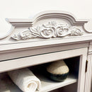 Baroque Elegance Wall Mounted Cabinet with Magnetic Door