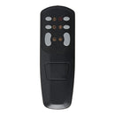 Insert or Wall-Mount Electric Fireplace with Remote Control and Touch Screen in 13 Flame Colors and Base Lights