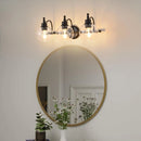 Wall Lights Bedroom Vanity with Glass Shades and E26 Socket