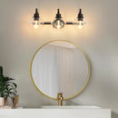 Wall Lights Bedroom Vanity with Glass Shades and E26 Socket