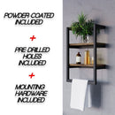 Towel Rack With Towel Bar