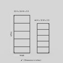 Wall Mounted 6 Tier Towel Rack & Holder