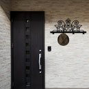 Mandala Style Metal Coat Rack