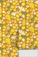 Henri Floral Wallpaper, marigold