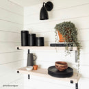 Metal Z Bracket for Open Shelving