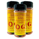 Walters BBQ The O.G. Dry Rub | Pack of 3 | 8 oz | Walters BBQ Rub