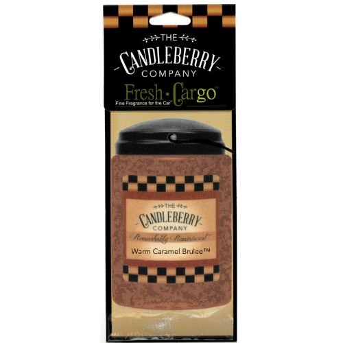 Warm Caramel Brulee™- "Fresh Cargo", Scent for the Car (2-PACK) (Collective)